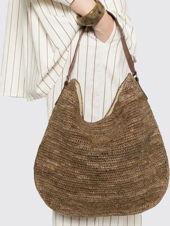 26SS 이벨리브 숄더백 MEVA DARK TEA Brown - IBELIV