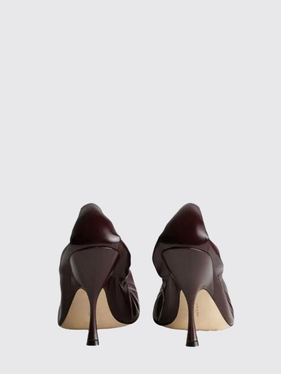 26SS 피비 파일로 힐/펌프스 DS43LT0006 231OX Red - PHOEBE PHILO