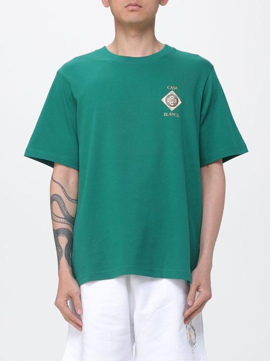 26SS 카사블랑카 반팔 티셔츠 MSS26JTS001 03 Green