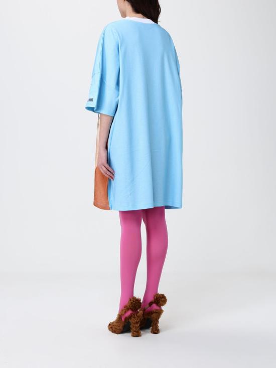 26SS 모스키노 미디 원피스 04130442 1001 Multicolor - MOSCHINO