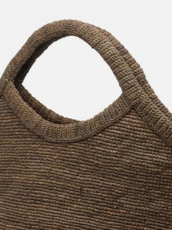 26SS 이벨리브 토트백 PURE DARK TEA Brown - IBELIV