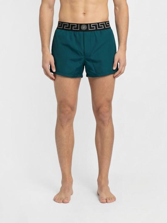 26SS 베르사체 스윔팬츠 ABU010221A11120 2U8D0 Petroleum Blue