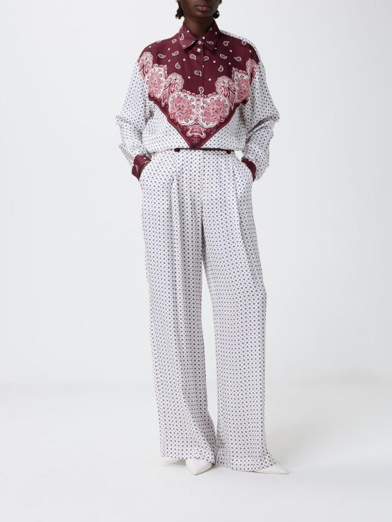26SS 핑코 스트레이트 팬츠 106203A31K BBA Multicolor - PINKO