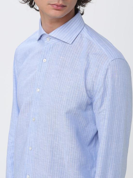 26SS 보스 긴팔 셔츠 50561647 450 Sky Blue - BOSS