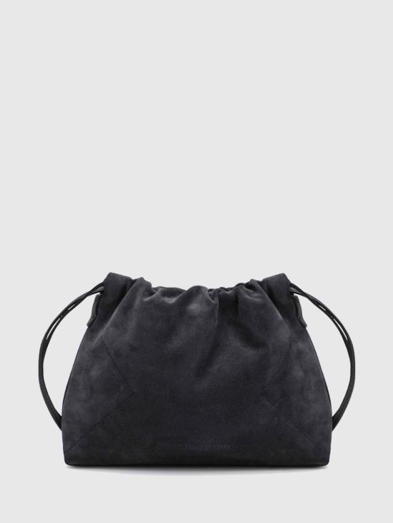 26SS 브루넬로 쿠치넬리 스웨이드 BC 듀오 파우치 백 MBDLD2808 C8901 Blue