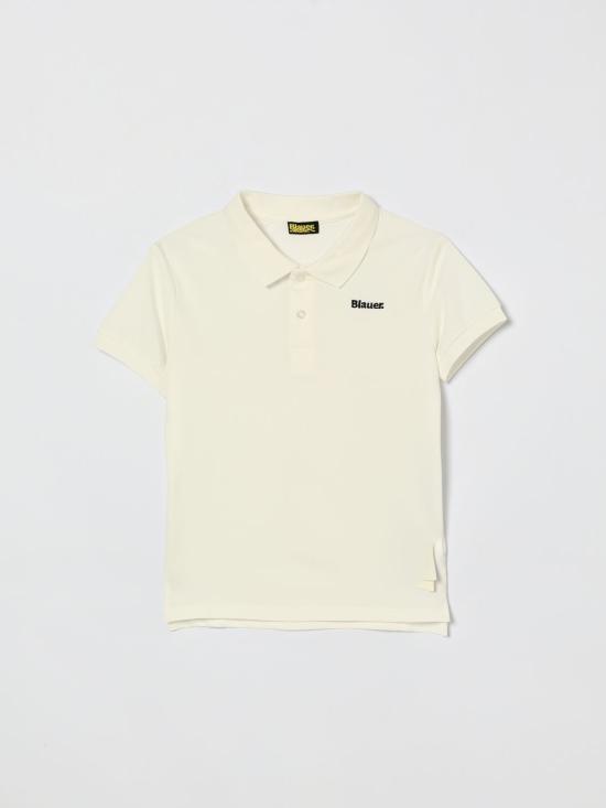 26SS [키즈] 블라우어 폴로 셔츠 BLKT02514007559 127 Yellow Cream