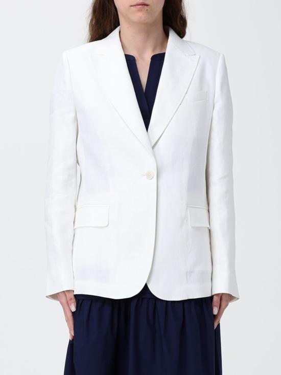 26SS 위켄드막스마라 수트 자켓 2615041072600 001 White