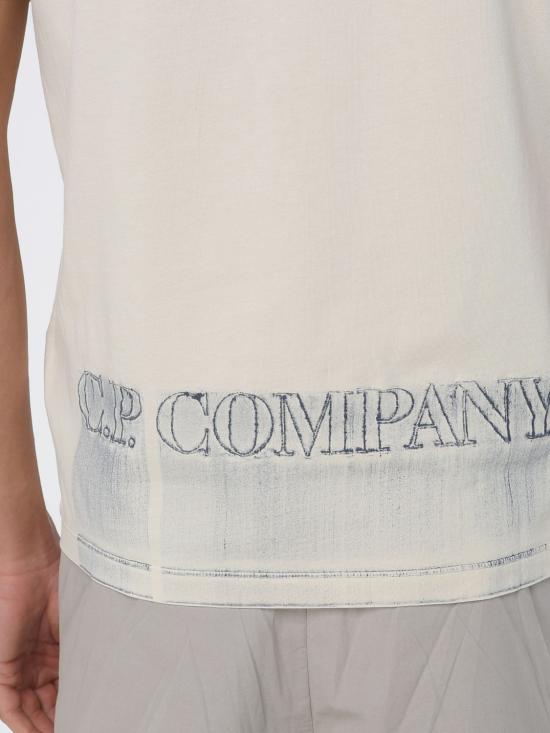 26SS 씨피 컴퍼니 반팔 티셔츠 20CMTS292A005431G 114 Nude - C.P. COMPANY