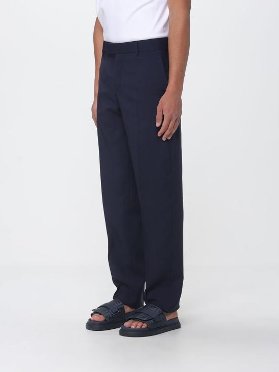 26SS 펜디 울 캔버스 팬츠 FB1108AYU7 F0QG0 Blue - FENDI