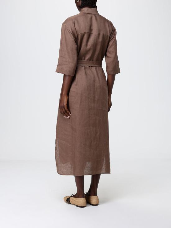 26SS 막스마라 롱 원피스 2616221068600 008 Brown - MAX MARA