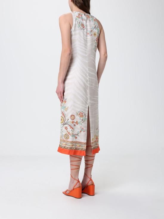 26SS 저스트까발리 롱 원피스 80PAO9P9NS847 MC3 Beige - JUST CAVALLI