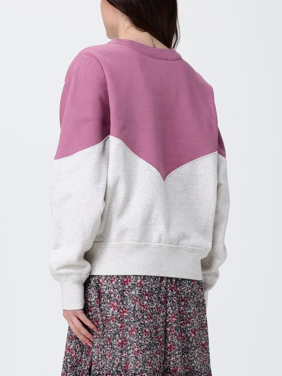 26SS 이자벨마랑에뚜왈 휴스턴 투톤 마랑 스웨트셔츠 SW0006FAA1M08E MTEC Ecru - ISABEL MARANT ETOILE