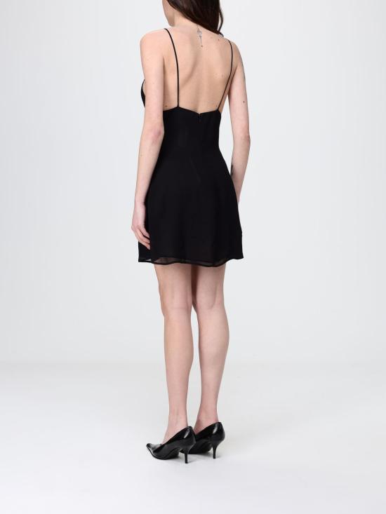 26SS 블루마린 숏 원피스 P644A429A N0990 Black - BLUMARINE