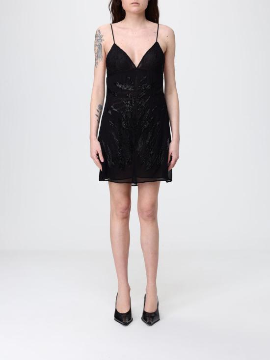 26SS 블루마린 숏 원피스 P644A429A N0990 Black