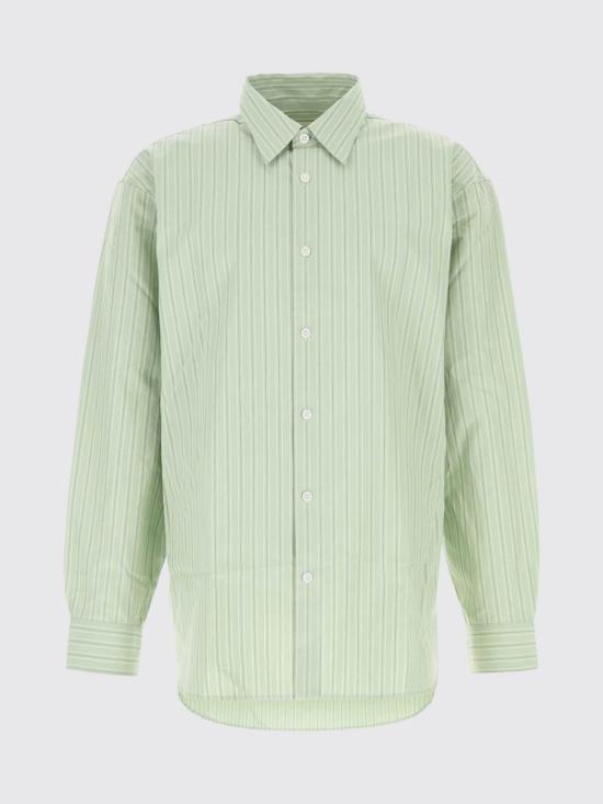 26SS 드리스 반 노튼 긴팔 셔츠 2610207323021 602 Green - DRIES VAN NOTEN