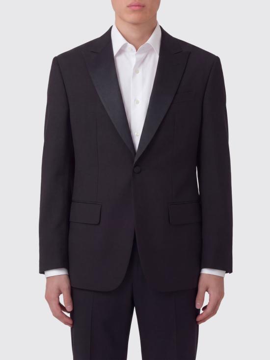 26SS 발렌시아가 싱글 브레스티드 블레이저 857393TNT39 1000 Black