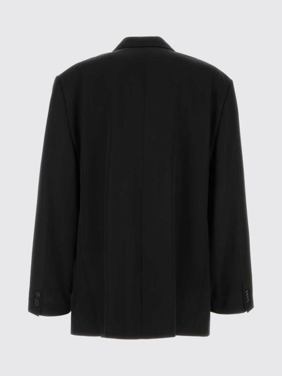 26SS 발렌시아가 싱글 브레스티드 블레이저 857393TNT39 1000 Black - BALENCIAGA