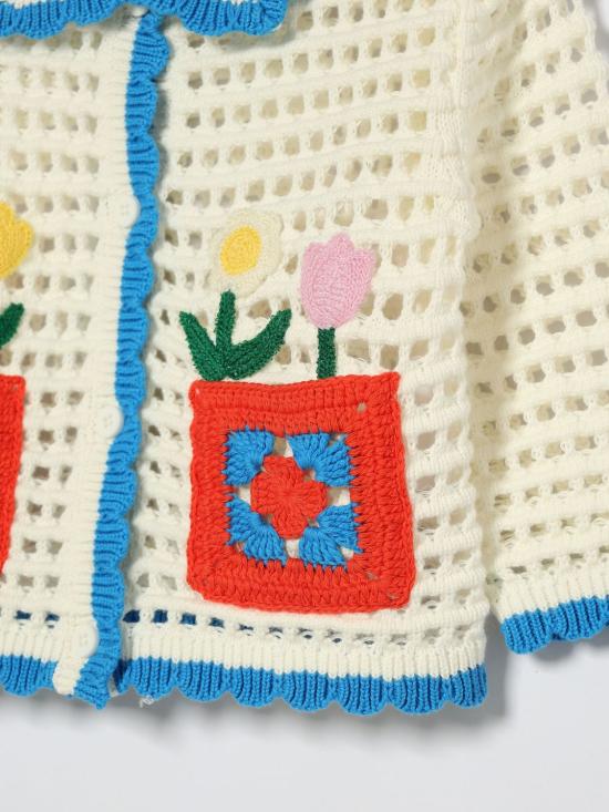 26SS [키즈] 스텔라 맥카트니 풀오버 TY9A10Z1876 101 Ivory - STELLA MCCARTNEY