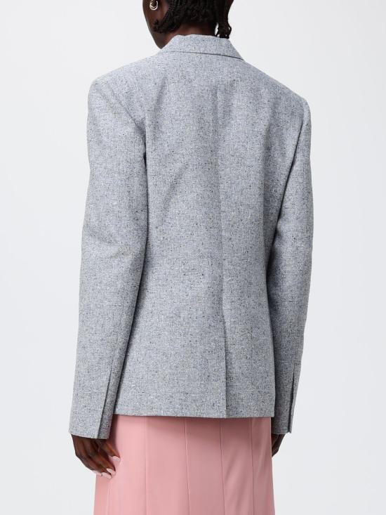 26SS 모스키노 수트 자켓 05120414 1485 Grey - MOSCHINO