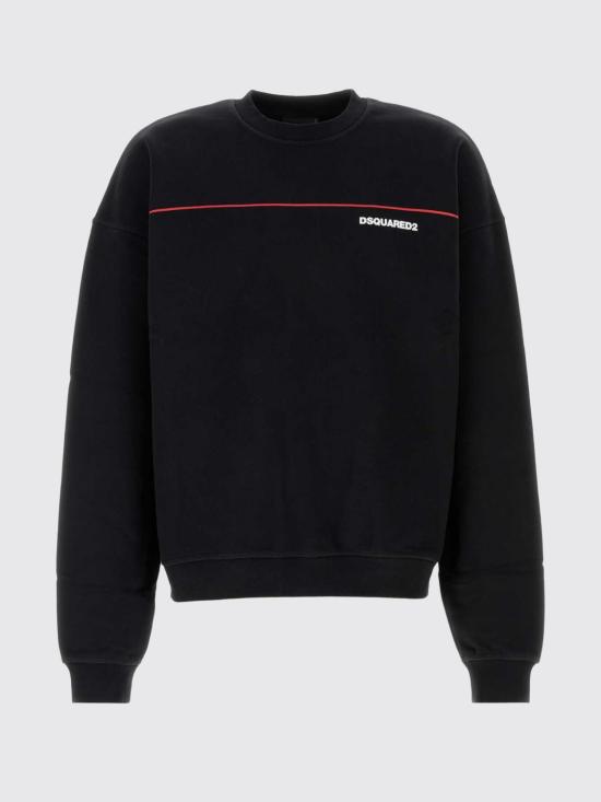 26SS 디스퀘어드2 긴팔 티셔츠 S71GU0770D25028 900 Black - DSQUARED2