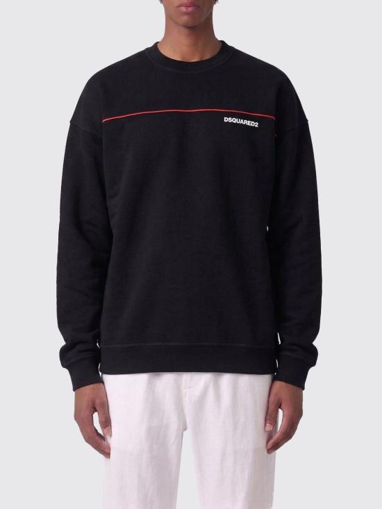 26SS 디스퀘어드2 긴팔 티셔츠 S71GU0770D25028 900 Black