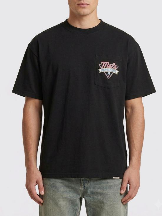 26SS 리프레젠트 반팔 티셔츠 MLM100565 JET Black