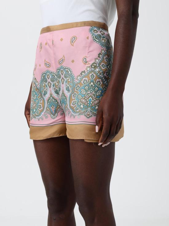 26SS 핑코 숏팬츠 106733A38G NL4 Pink - PINKO