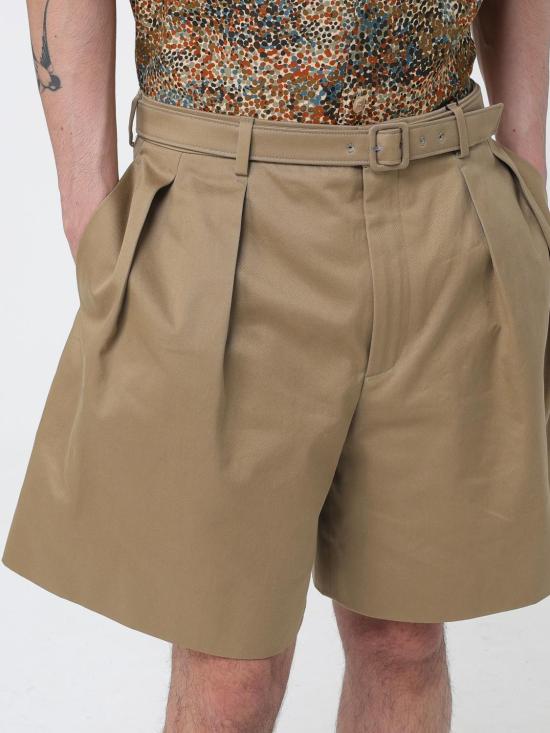 26SS 생로랑 숏팬츠 860929Y7I14 2613 Beige - SAINT LAURENT