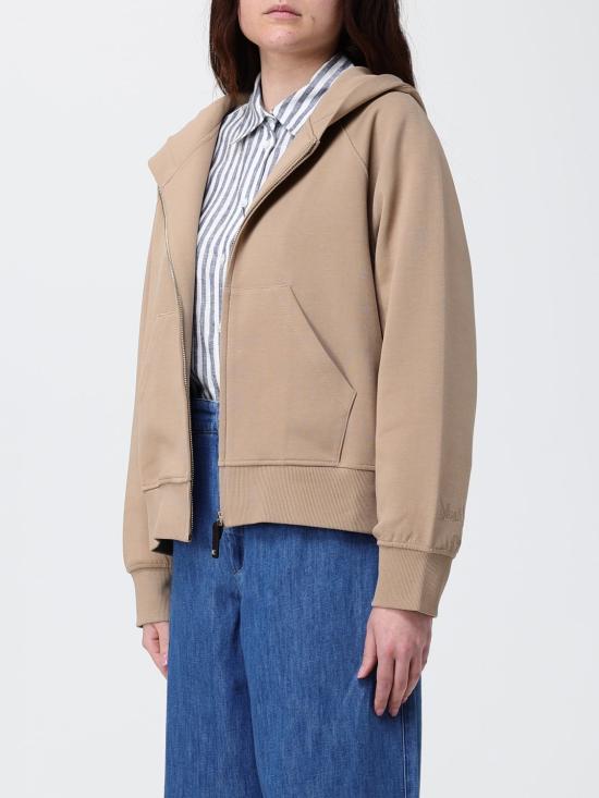 26SS 에스막스마라 후드 티셔츠 2619921033600 003 Sand - 'S MAX MARA