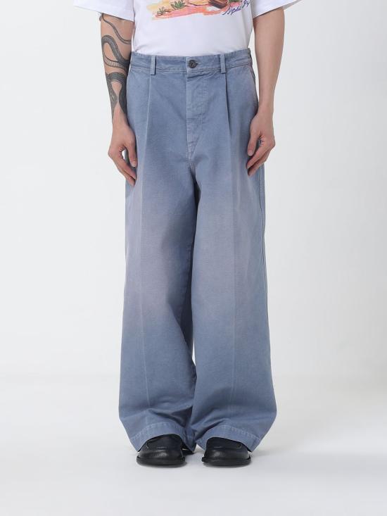 26SS 마르니 팬츠 PUMU0327G0USCY63 00B31 Blue