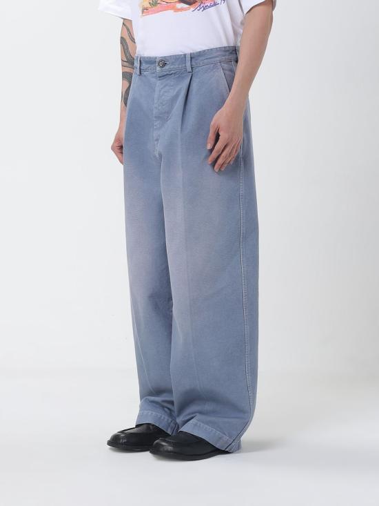 26SS 마르니 팬츠 PUMU0327G0USCY63 00B31 Blue - MARNI