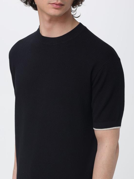 26SS 엠포리오 아르마니 스웨터 EM005529AF25257 FB167 Blue - EMPORIO ARMANI