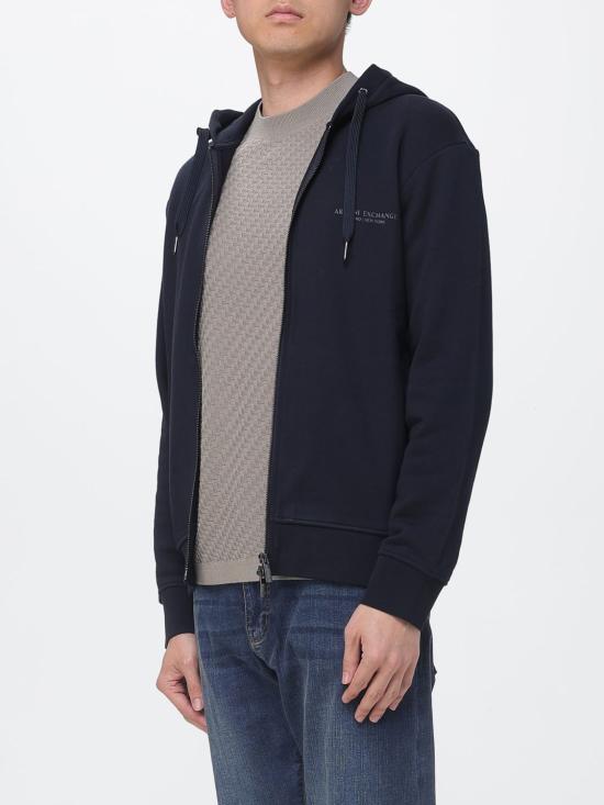 26SS 알마니 후드 티셔츠 XM001293AF20934 UB101 Navy - ARMANI