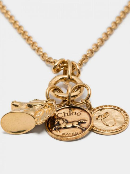 26SS 끌로에 목걸이/팬던트 CH25AJN03CB7 9DC Gold - CHLOE