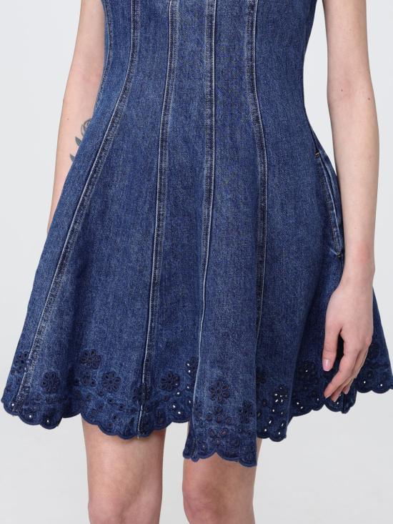 26SS 셀프 포트레이트 숏 원피스 SS26820SBL Blue - SELF PORTRAIT