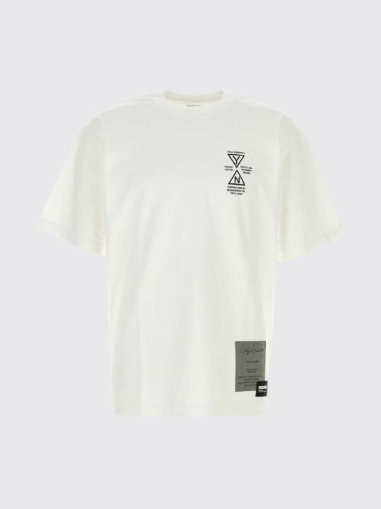 26SS 요지 야마모토 반팔 티셔츠 HKT96996 1 Grey - YOHJI YAMAMOTO