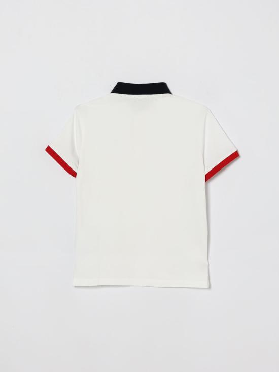 26SS [키즈] 블라우어 폴로 셔츠 BLKT02431007440 100 White - BLAUER