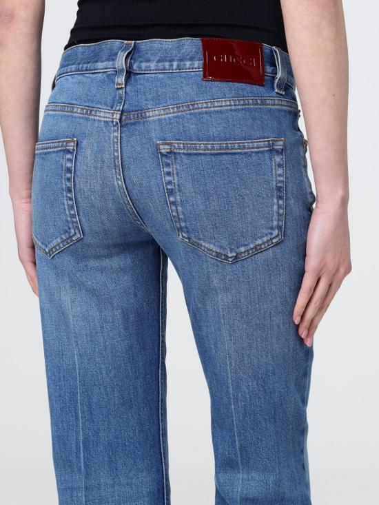 26SS 구찌 데님 팬츠 855671XDDFK 4011 Blue - GUCCI