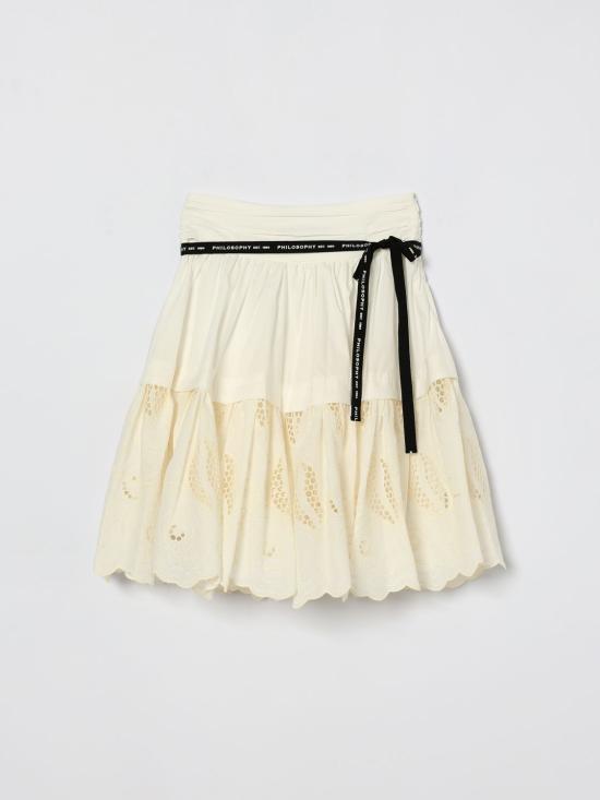 26SS [키즈] 필로소피 스커트 I1G7027947 0102 White