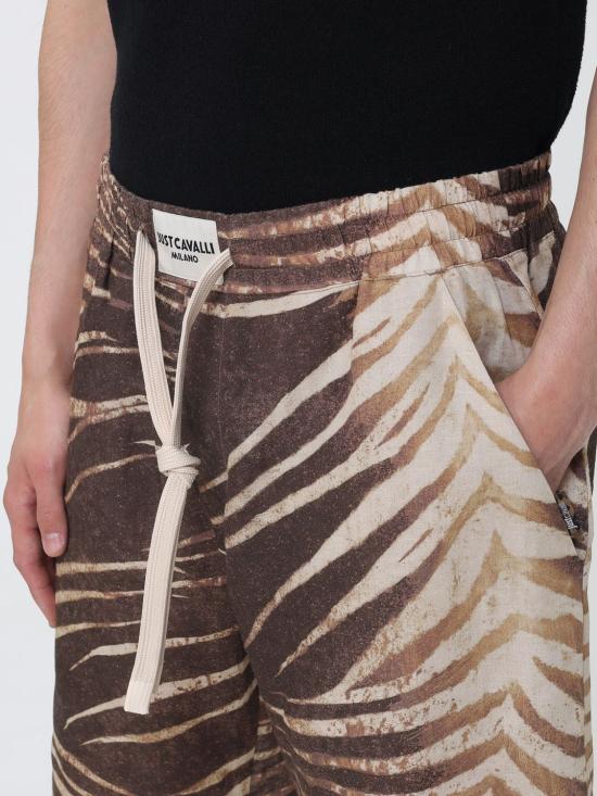 26SS 저스트까발리 숏팬츠 80OADF02CNF06 R83 Brown - JUST CAVALLI