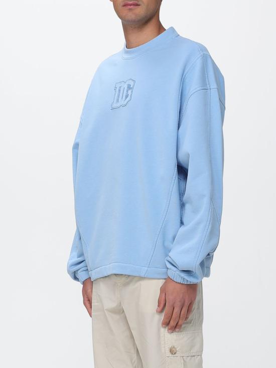 26SS 돌체앤가바나 긴팔 티셔츠 G9CCXZG7P0W B1581 Gnawed Blue - DOLCE & GABBANA