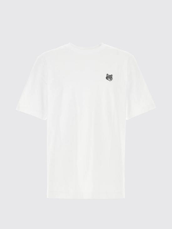 26SS 메종키츠네 폭스 헤드 컴포트 티셔츠 PM00108KJ7025 P100 White - MAISON KITSUNE