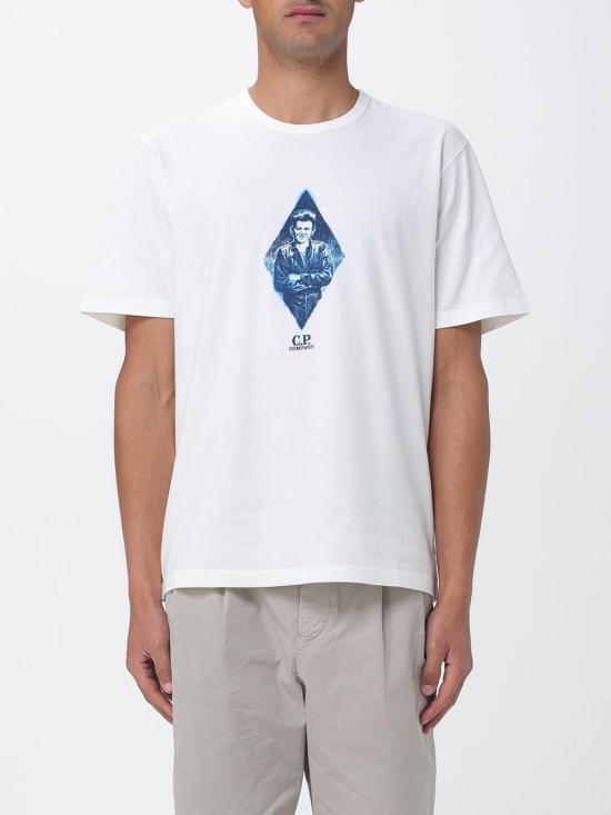 26SS 씨피 컴퍼니 반팔 티셔츠 20CMTS266A110656W 103 White