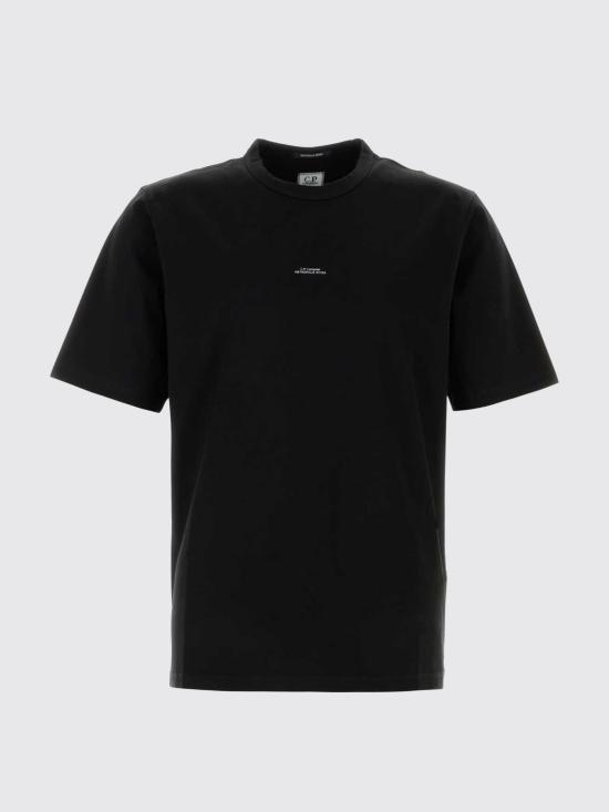 26SS 씨피 컴퍼니 반팔 티셔츠 20CLTS018A006370W 999 Black - C.P. COMPANY