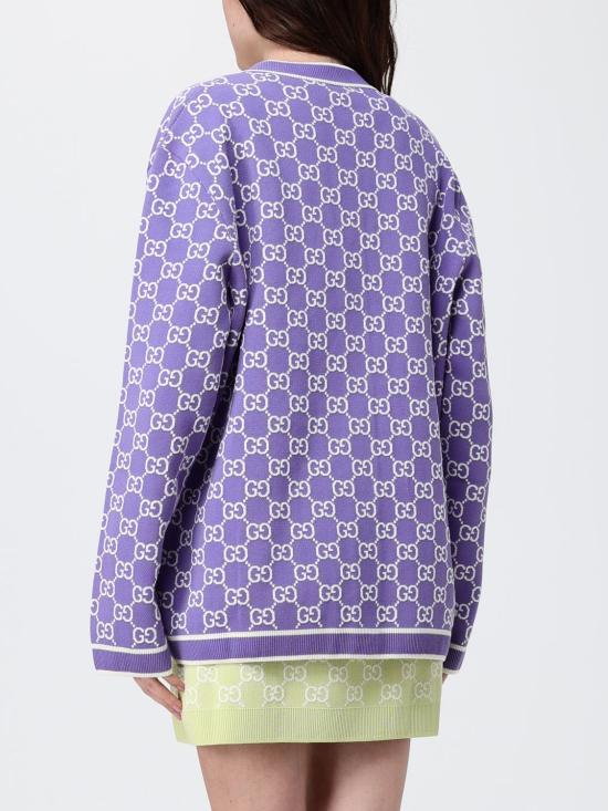 26SS 구찌 스웨터 856262XKE0M 5019 Violet - GUCCI