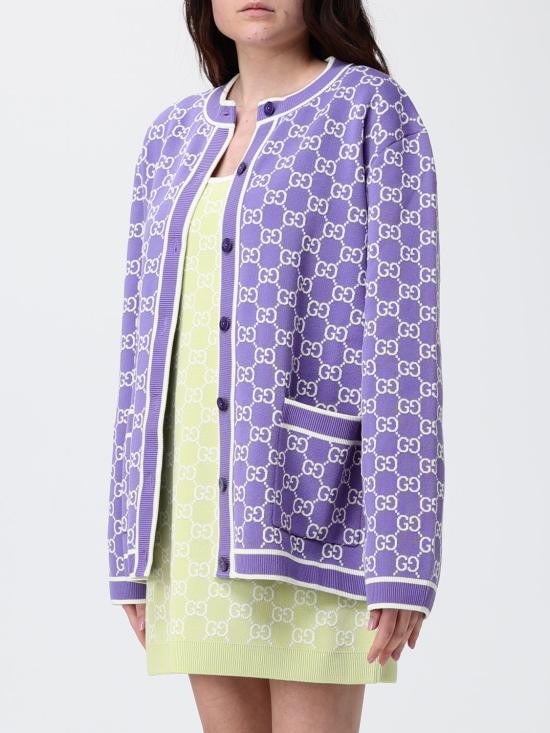 26SS 구찌 스웨터 856262XKE0M 5019 Violet - GUCCI