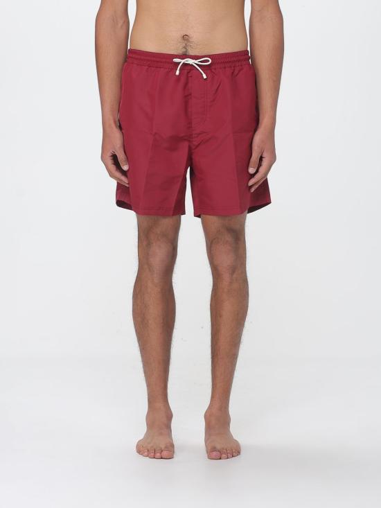 26SS 브루넬로 쿠치넬리 로고 스윔 팬츠 MW817043 CQI04 Red