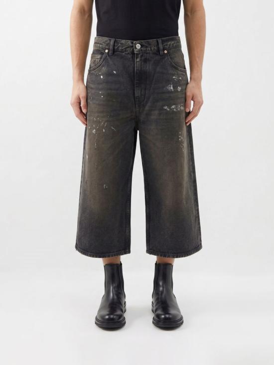 26SS 아워레가시 카프리 컷 네뷸라 워시드 버뮤더 쇼츠 M2265CN Denim