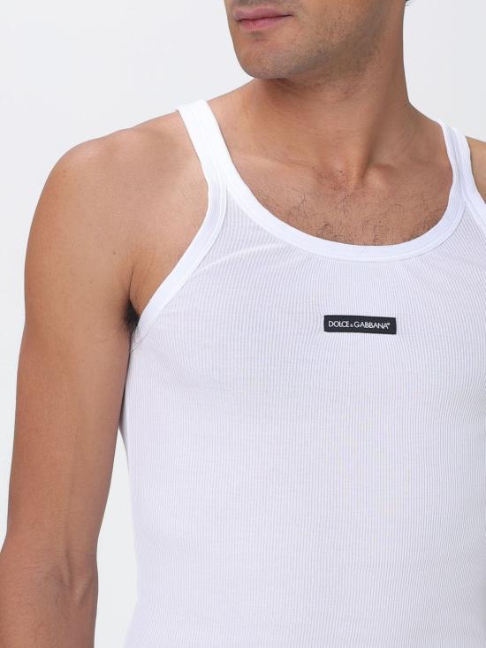 26SS 돌체앤가바나 스웨터 G8PA8TG7P3I W0800 White - DOLCE & GABBANA