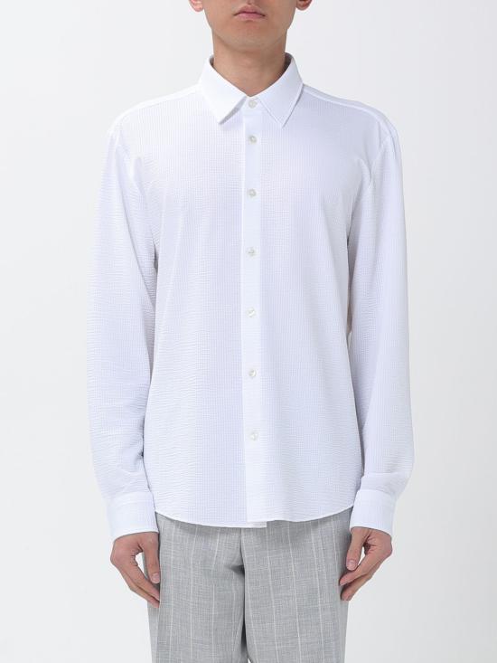 26SS 보스 긴팔 셔츠 50560706 100 White